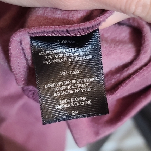 32 Degree Heat Mauve Sweater - size Small - Picture 5 of 6